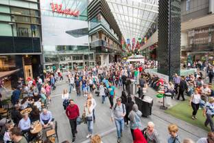 Westfield footfall boosted by athletics