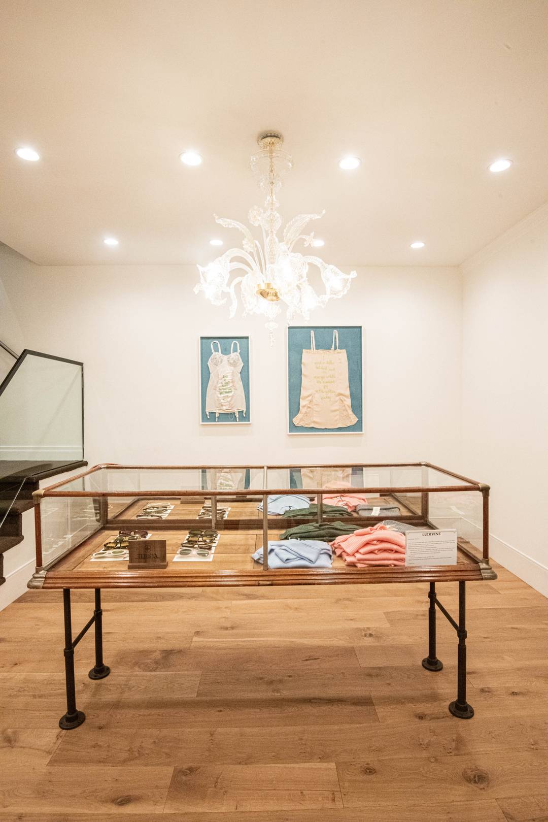 Inside the new Ludivine store at Madison and 73rd Street.