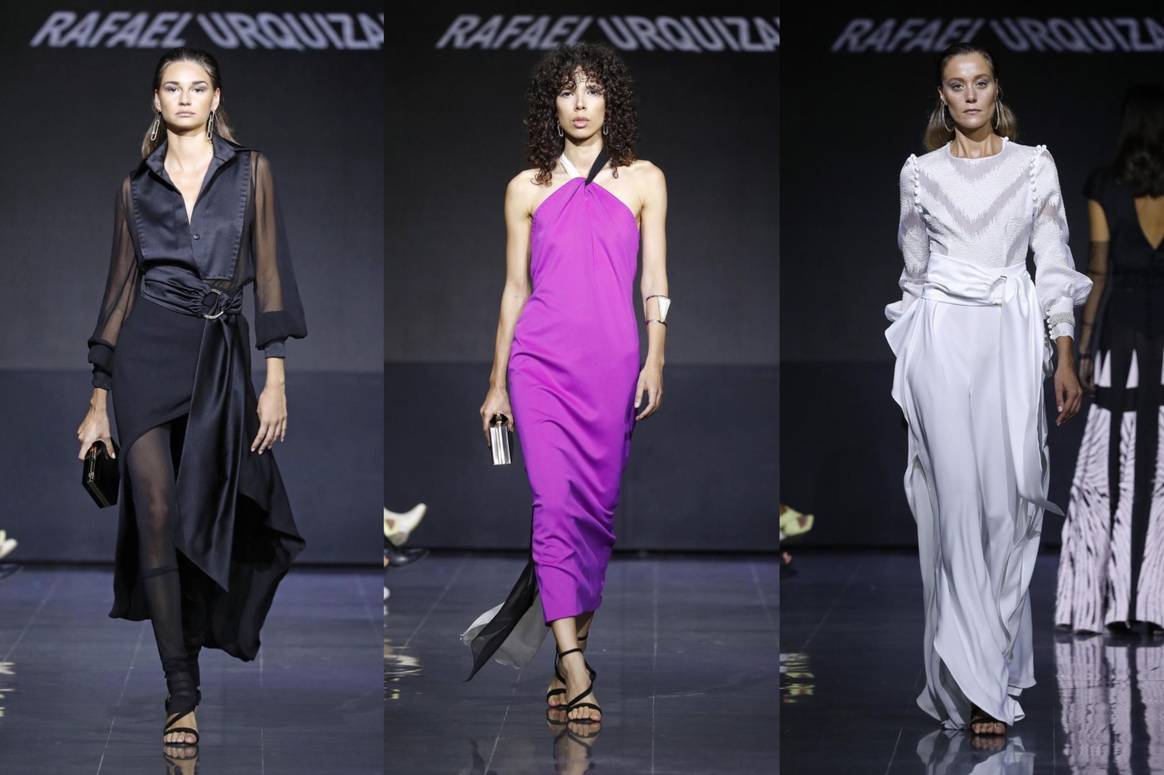 Imágenes colección SS23 “Sahara Night” de Rafael Urquízar en MBFW Madrid, por cortesía de Ifema