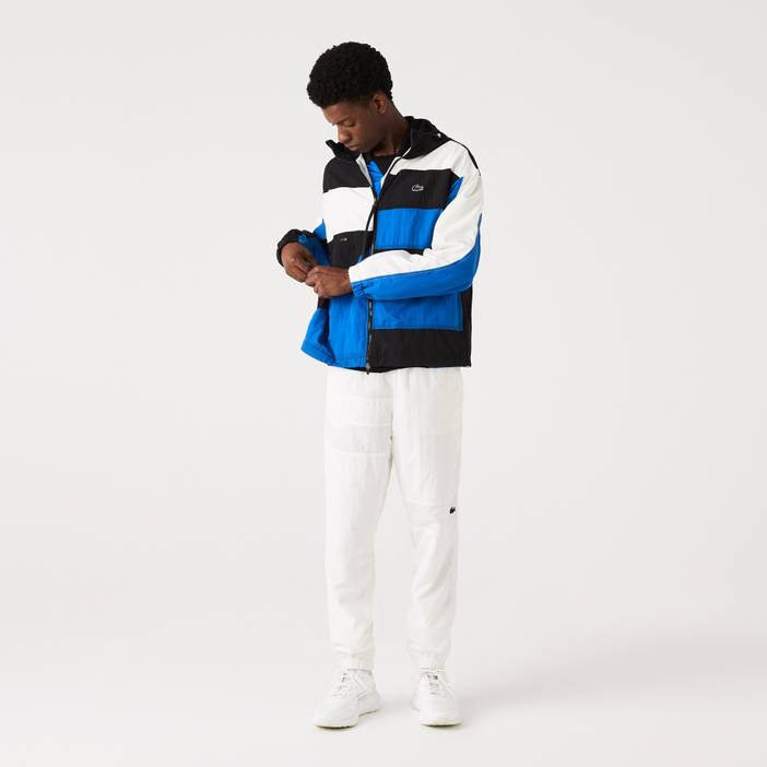 Herren Lacoste Jacke mit Patchwork-Effekt | Lacoste