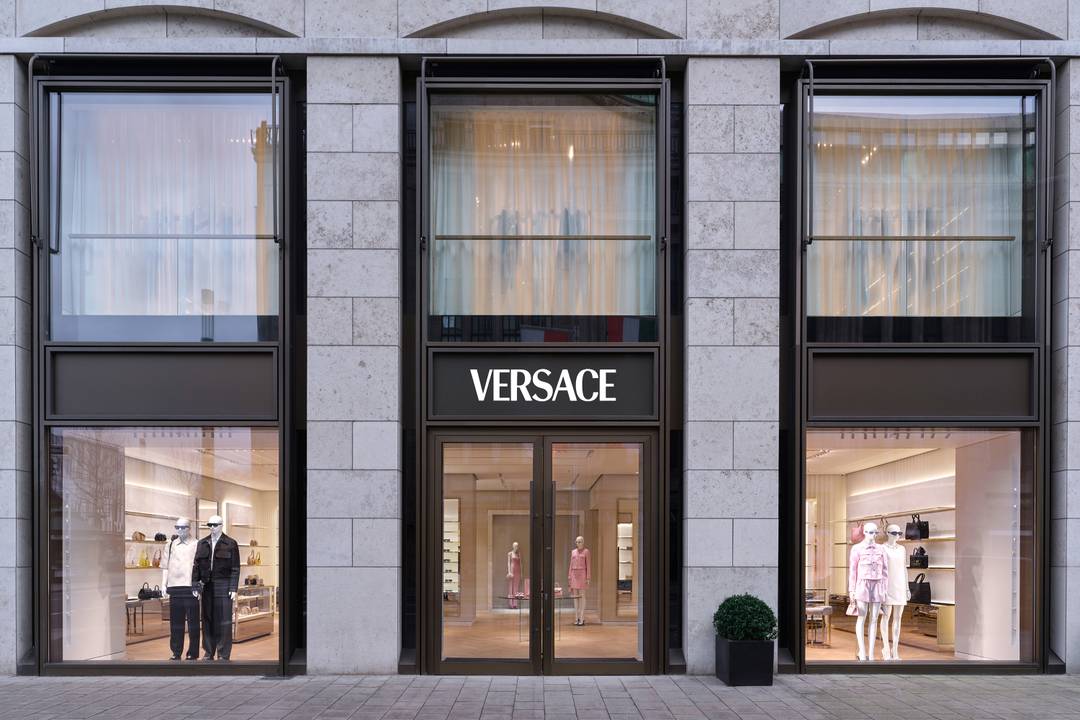 Versace winkel in Düsseldorf