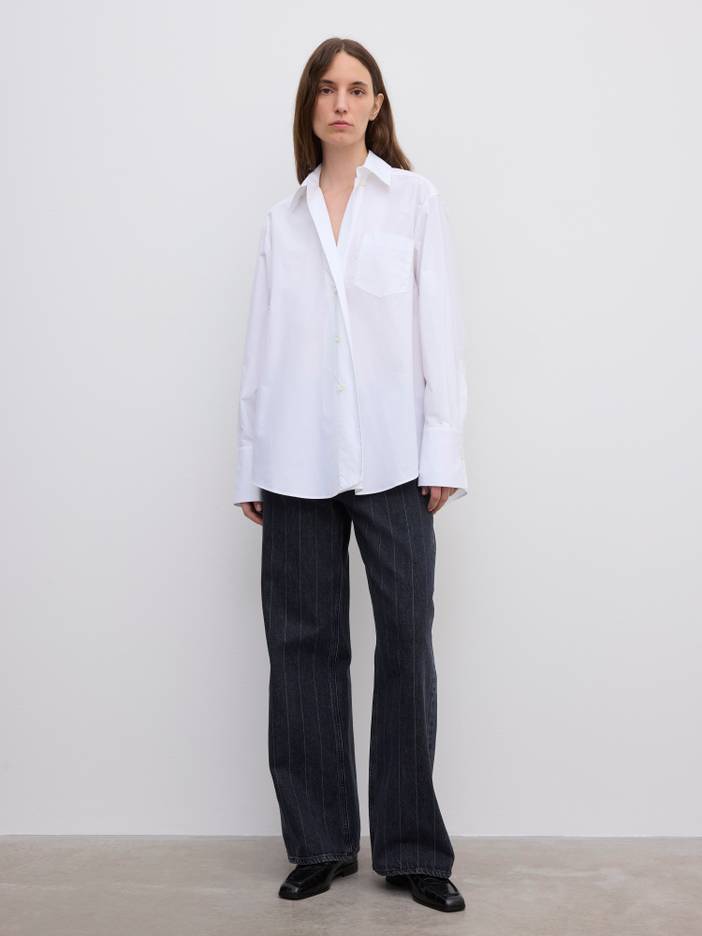 Asymmetric shirt | House of Dagmar