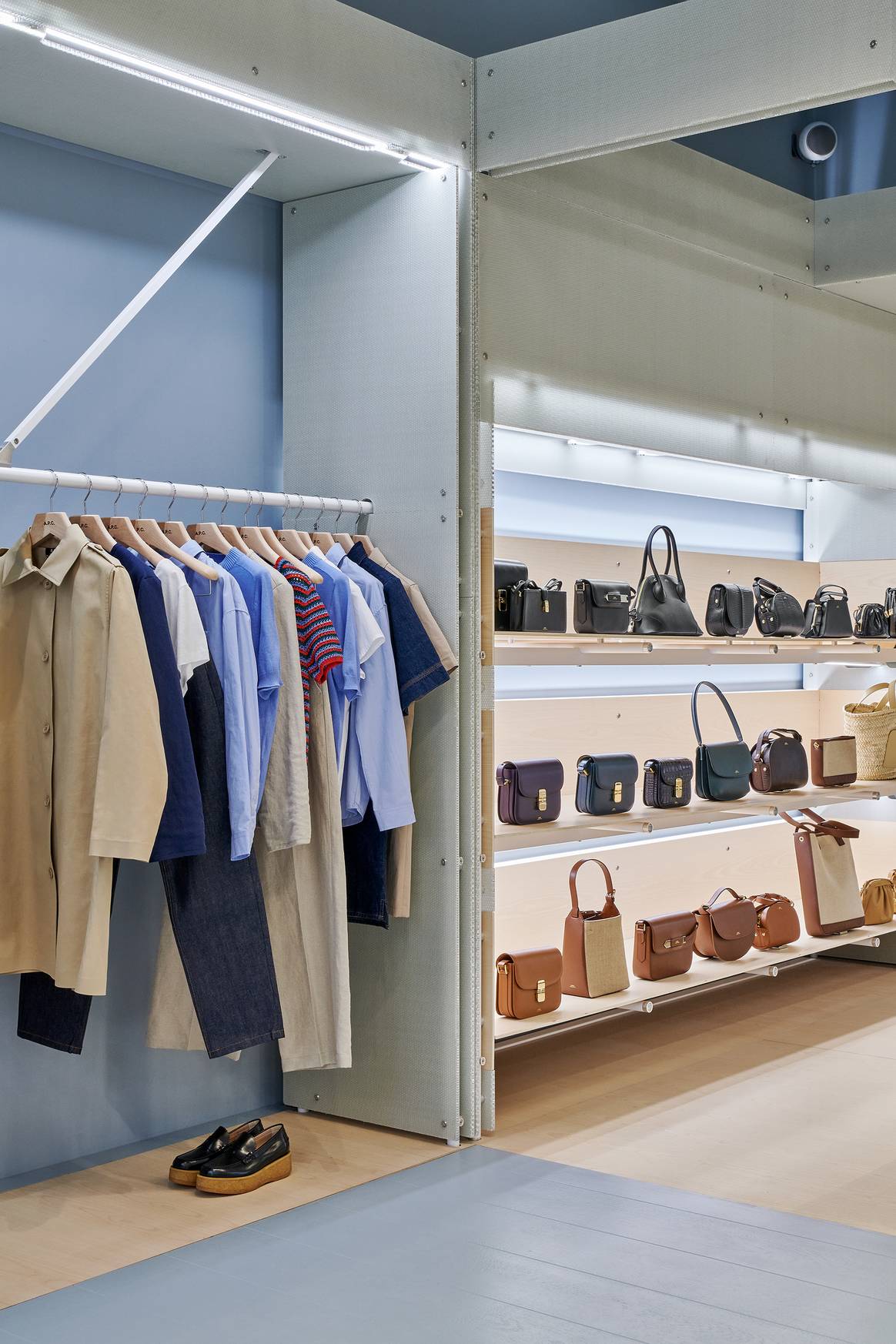 A.P.C.-Store in Frankfurt. Bild: A.P.C.