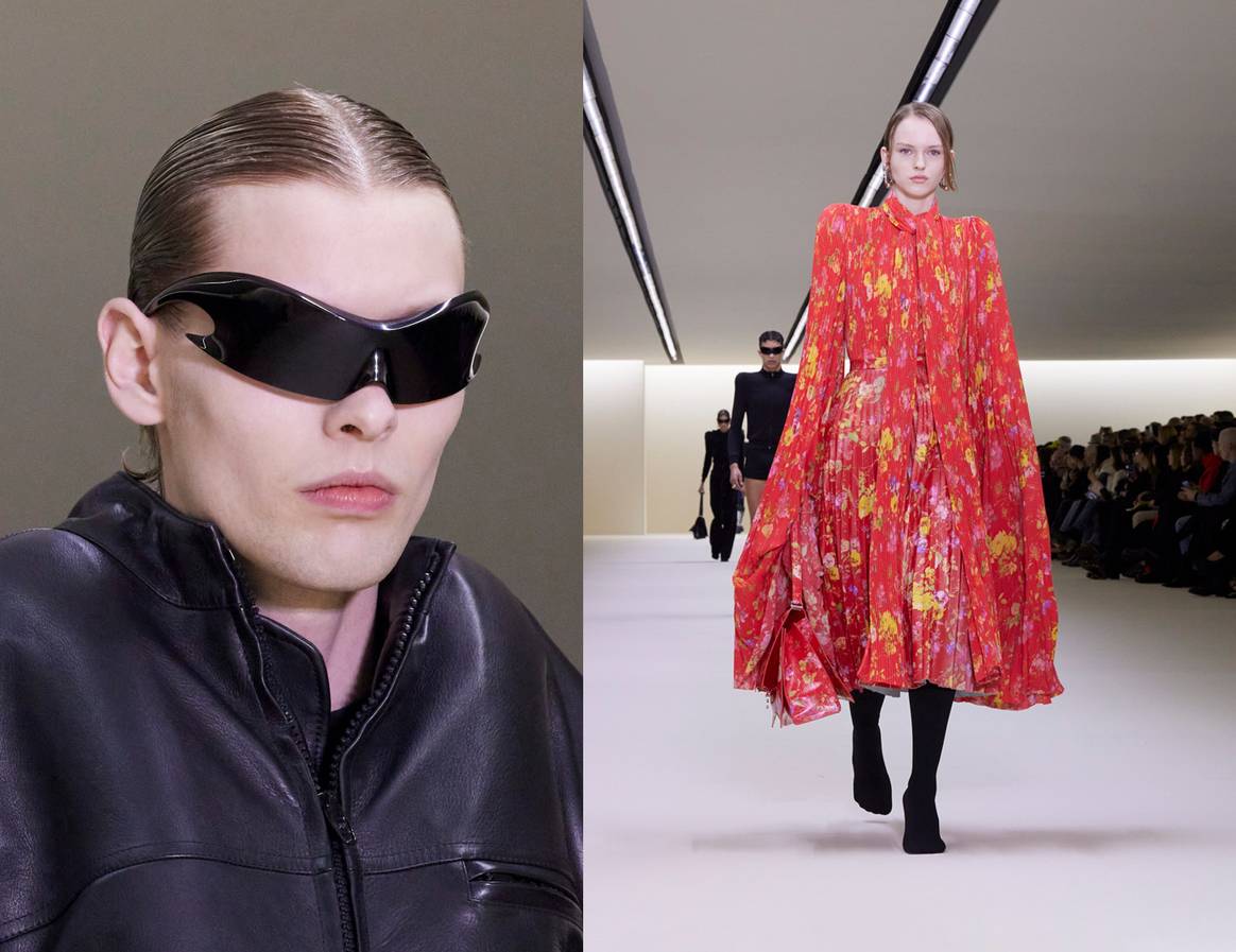 Balenciaga FW23. Image: Launchmetrics Spotlight.