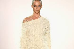 Christian Cowan goes for glitter and glamour for New York Fashion Week
