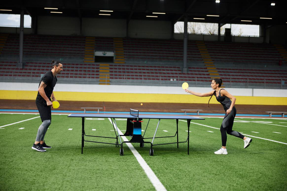 Nadia Nadim and Zlatan Ibrahimović