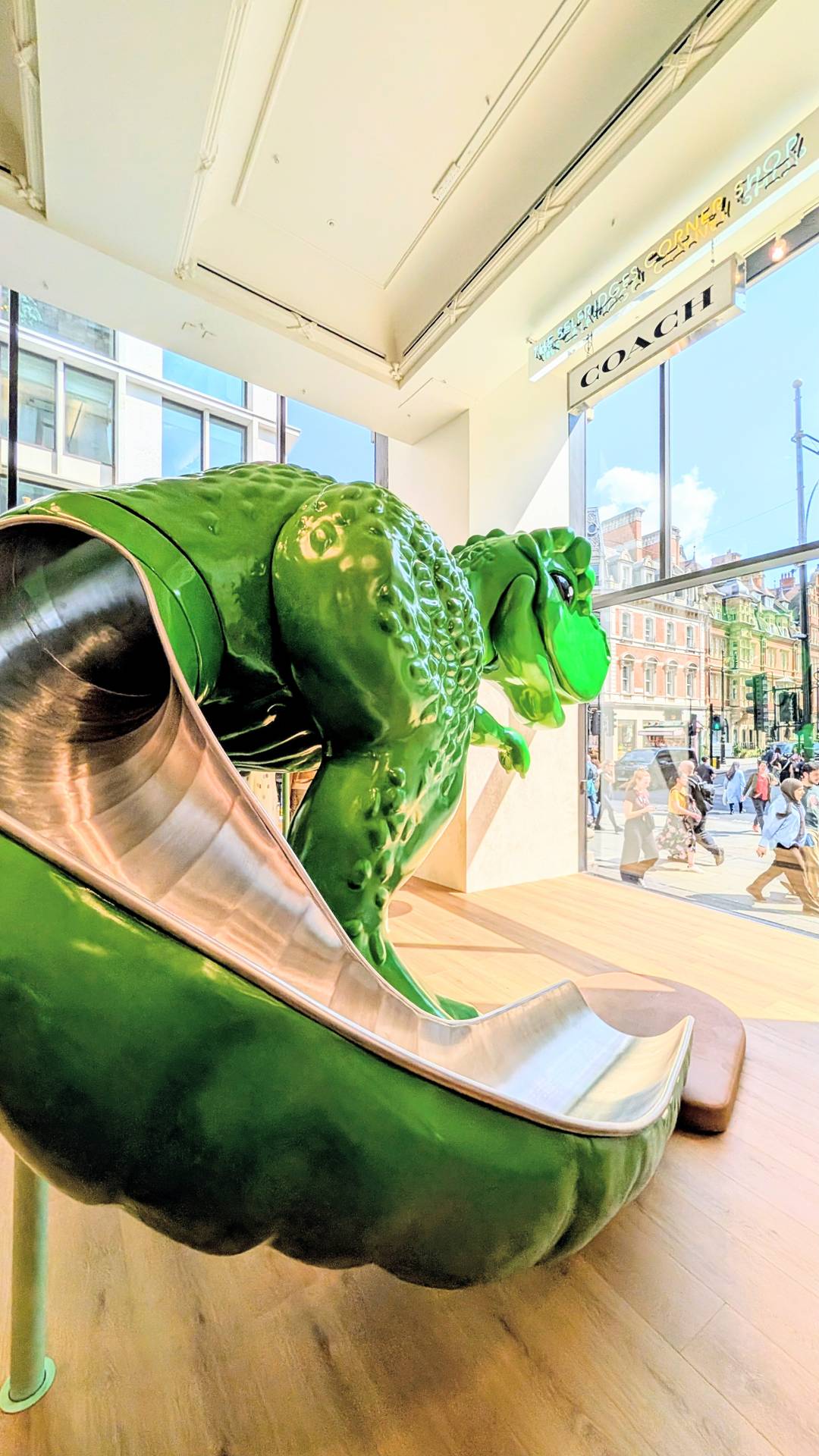 The Coach Charm Playground at Selfridges Corner Shop