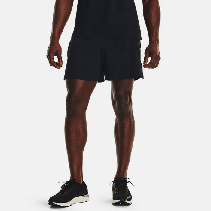 Herenshort Under Armour Launch Elite 13 cm Zwart / Zwart / Reflecterend 3XL | Under Armour