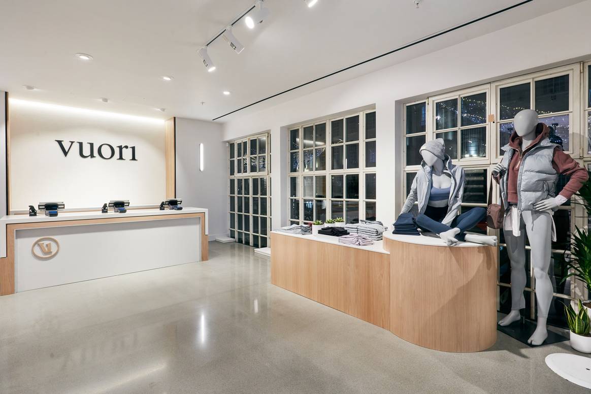 Vuori Regent Street flagship store