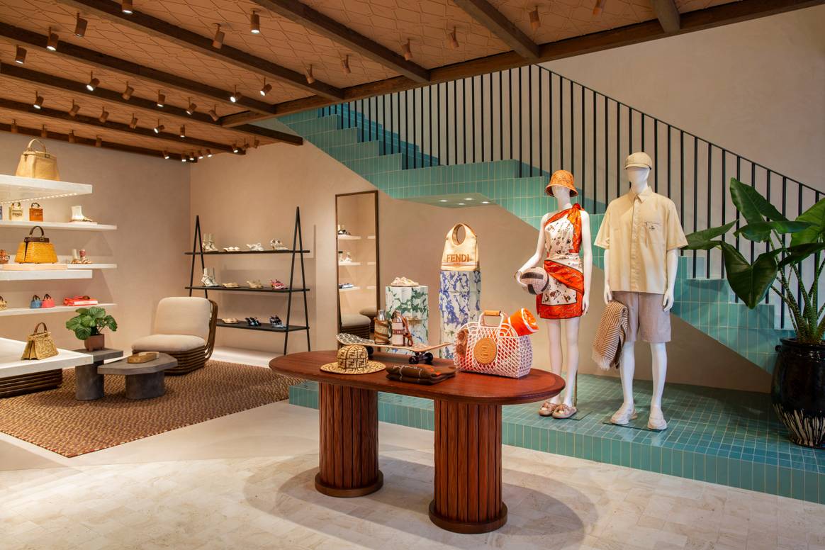 Fendi-Boutique in Puerto Banus. Foto: Fendi