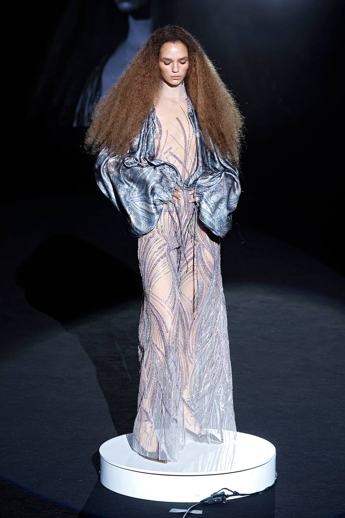 Desfile de Malne durante la 81ª edición de MBFW Madrid de febrero de 2025.