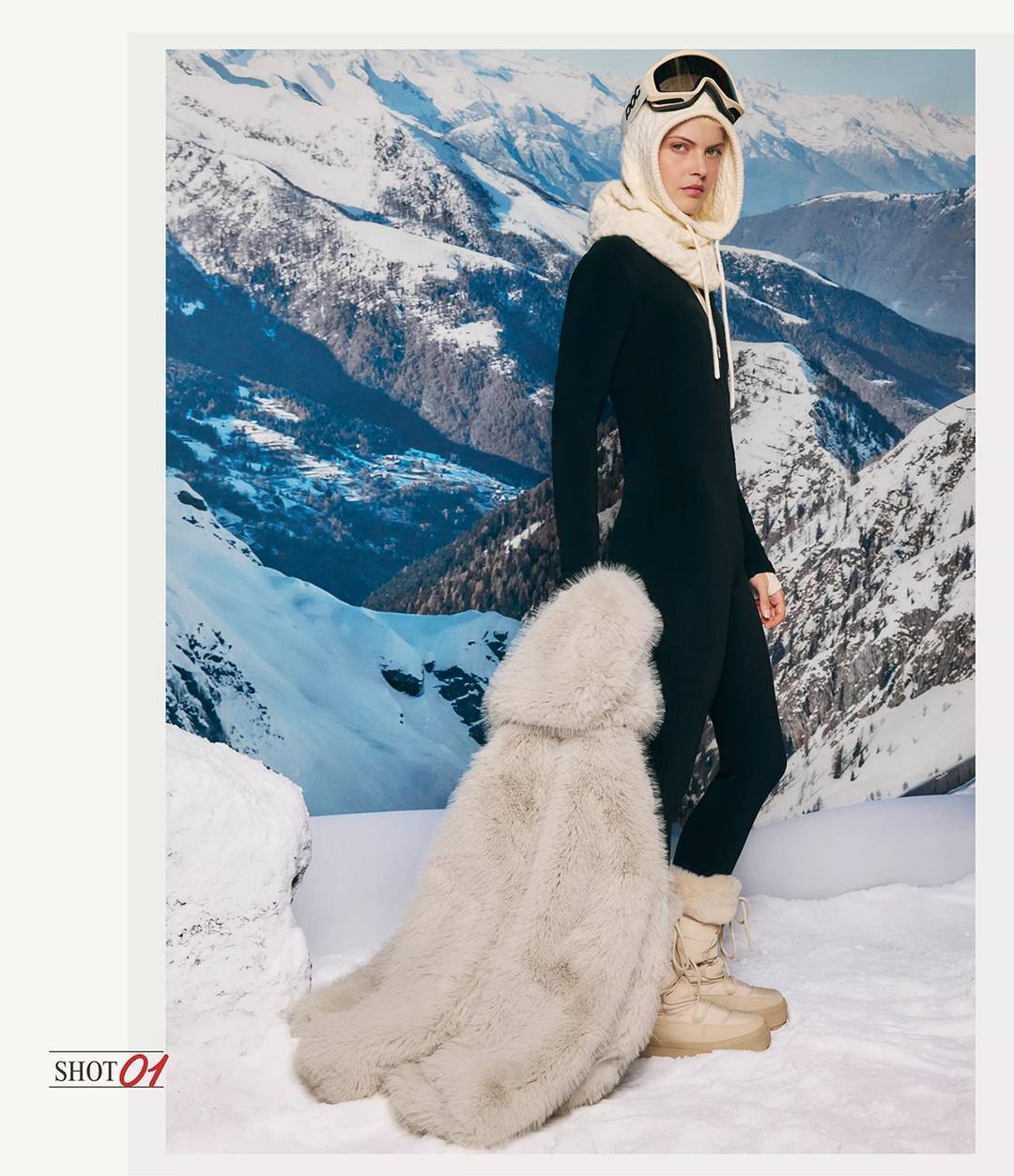 Imagen de campaña de la colección “Après-ski” de Oysho para 2025/2026.