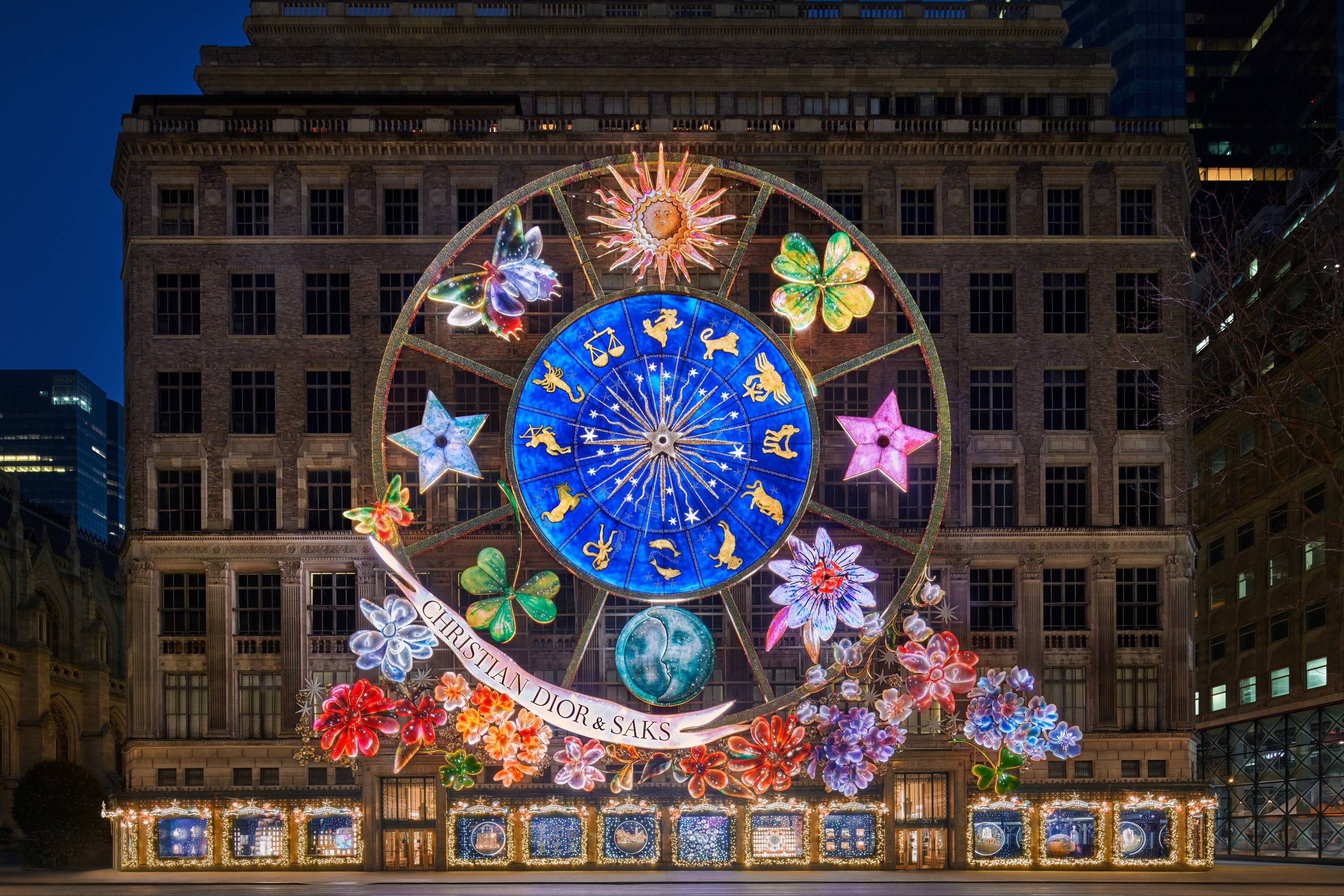 Dior transforms Saks into a 'Carousel of Dreams' for the festive