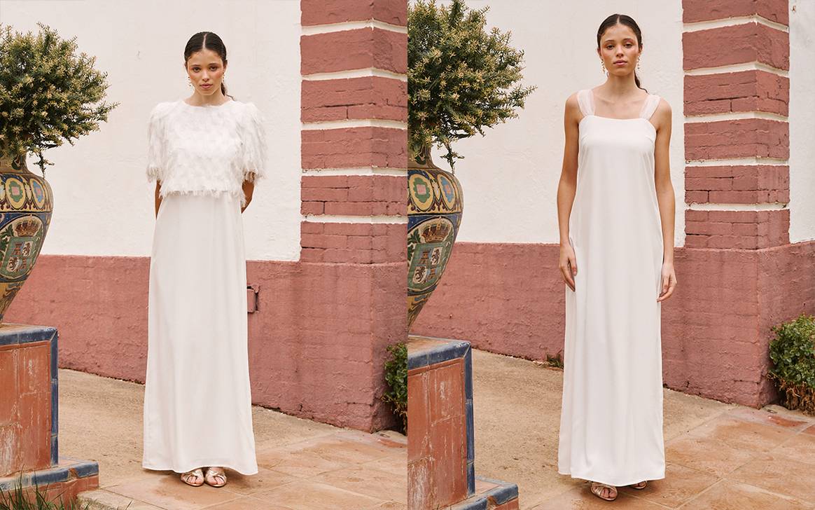 Polín et moi, vestido de novia “Lavanda” de la colección “La belleza de una flor”.