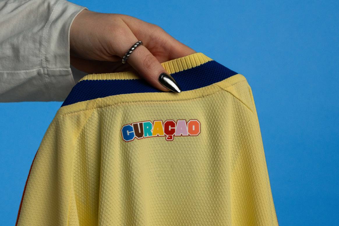 Curaçao's away jersey for the World Cup26