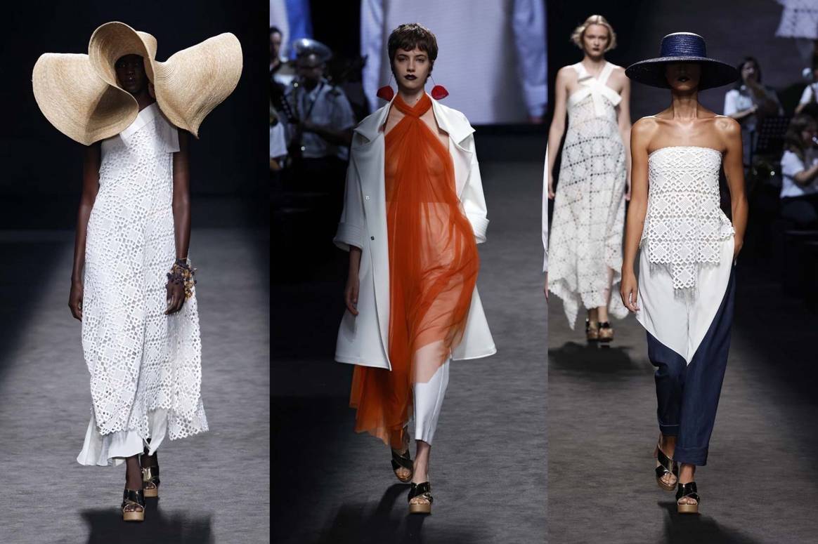 Imágenes colección SS23 "Recreo" de Ulises Mérida en MBFW Madrid, por cortesía de Ifema