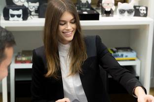 Karl Lagerfeld to collaborate with model Kaia Gerber