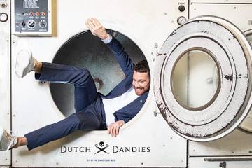 Dutch Dandies lanceert machinewasbaar pak 'drip & dry'