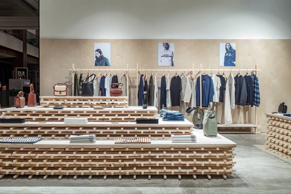 Boutique A.P.C. à Manille, aux Philippines