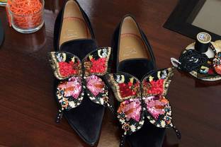 Christian Louboutin celebrated its Sartorial line at Hôtel de Crillon