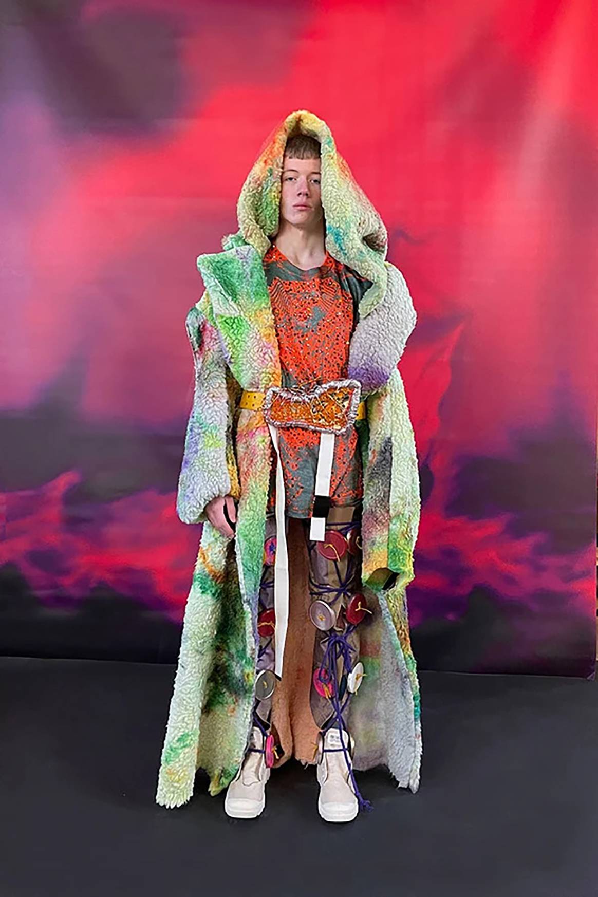 Photo Credits: Colección de Matty Bovan galardonada con el International Woolmark Prize y el Karl Lagerfeld Award for Innovation 2021. The International Woolmark Prize.