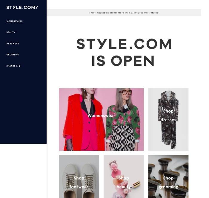 Condé Nast’s Style.com officially launches