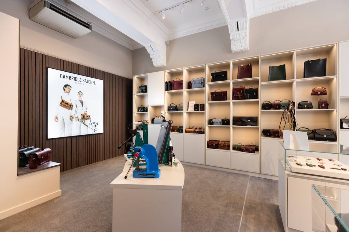 Cambridge Satchel Edinburgh store