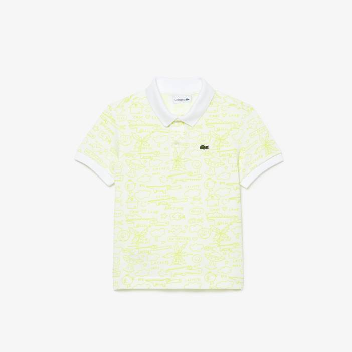 Kinder Lacoste Poloshirt aus Bio-Baumwoll Petit Piqué | Lacoste