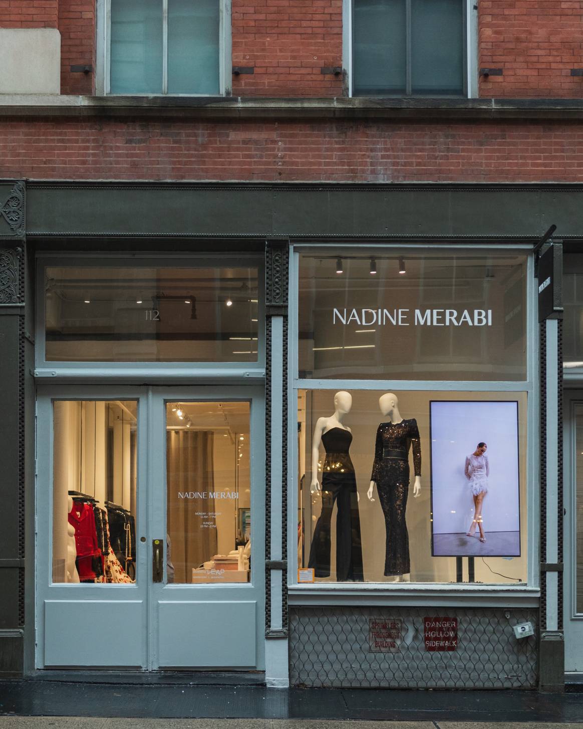 Nadine Merabi New York pop-up