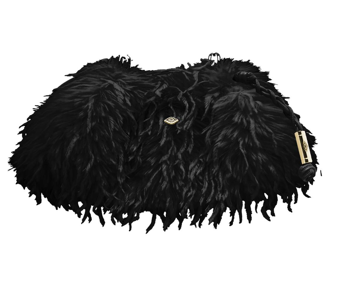 Sac Ba&sh fausses plumes