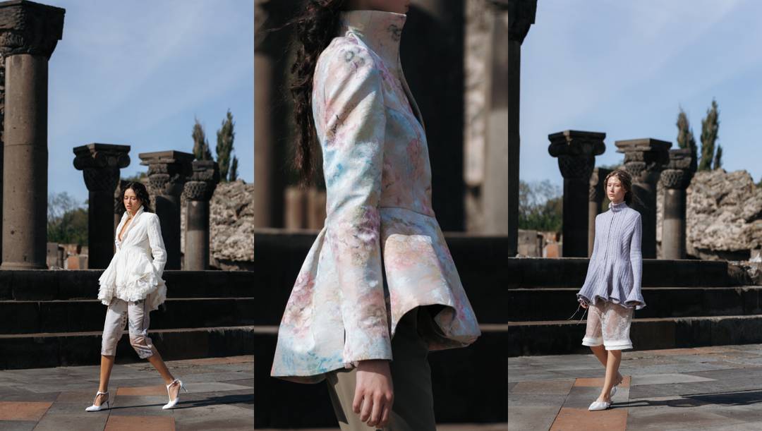 Sfilata di Ruzane alla Yerevan Fashion Week.