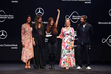 Alejandre, ganadora del premio Mercedes-Benz Fashion Talent en MBFW Madrid