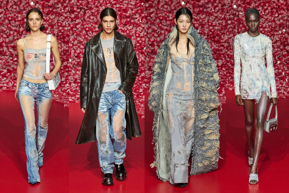 Diesel AW23. Image: Spotlight Launchmetrics