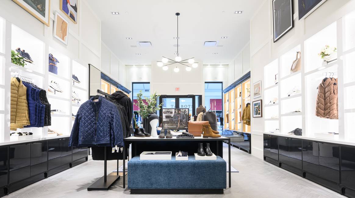 Interior of new Cole Haan store in Tysons, Virginia