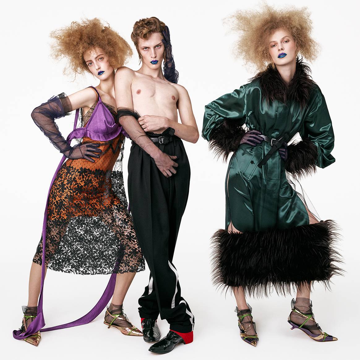 Image de campagne de la collection Re{form} Zara Vol. 1, diseñada por John Galliano para Zara.