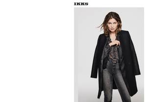 Laetitia Casta in herfst/winter 2019 IKKS campagne