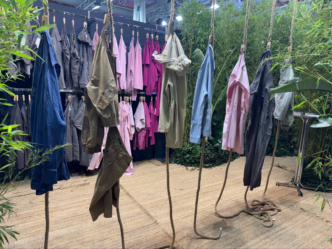 Estand de Keeling en Pitti Uomo