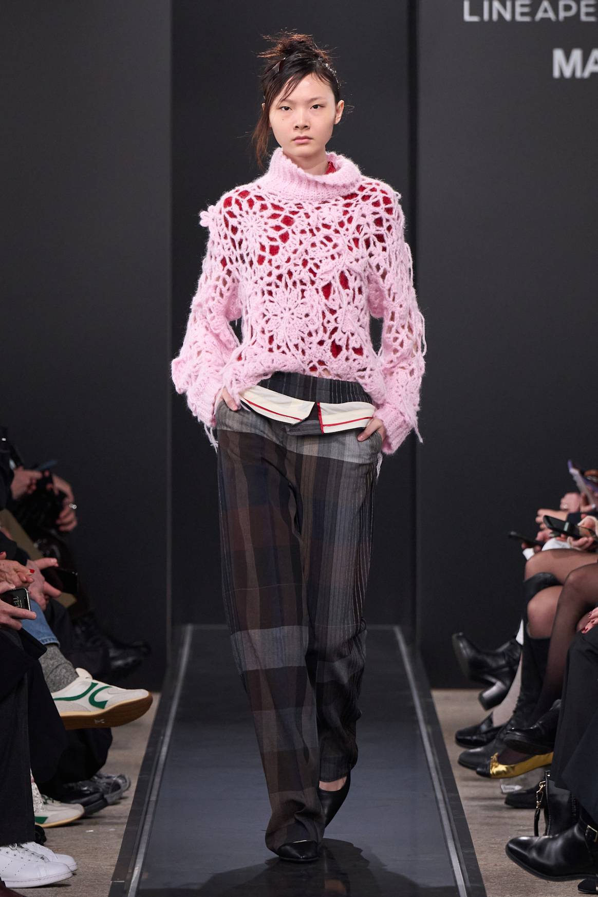 MFW FW26 colour trends: navy and grey to pink, red and marigold