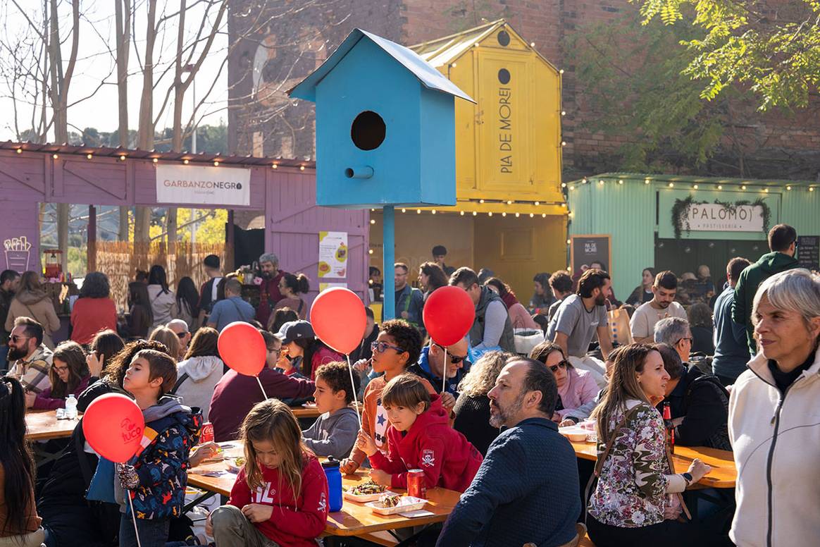 El barrio del Rec de Igualada durante la 25ª edición del festival Rec.0, del 8 al 11 de noviembre de 2023.