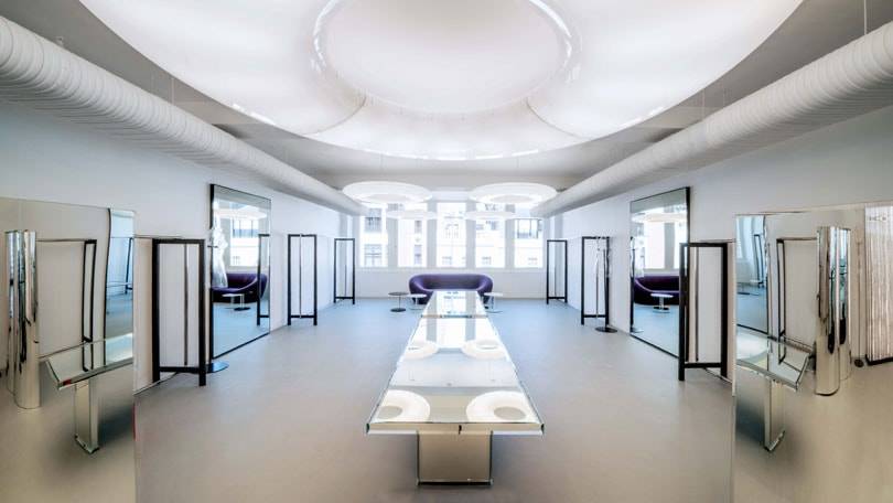 Dentro de la primera tienda en Londres de Maison Alaïa