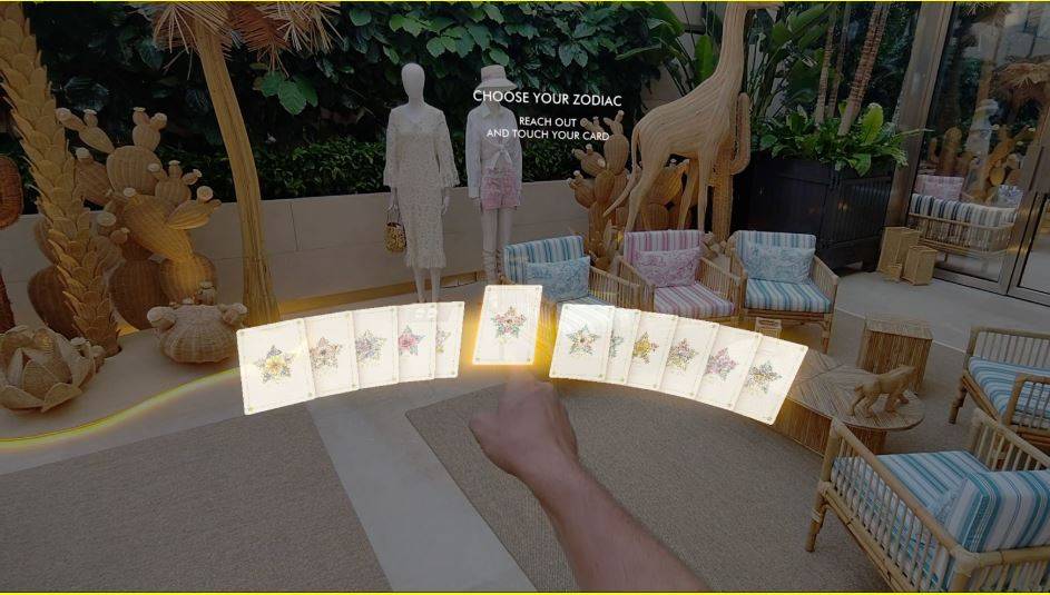 Avec Christian Dior Couture, une activation qui mêle astrologie et réalité augmentée.