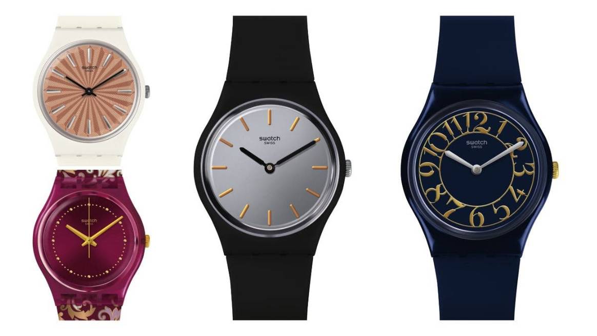 Najaarscollectie van Swatch is een eerbetoon aan Bauhaus, Zwitserland en royalty's