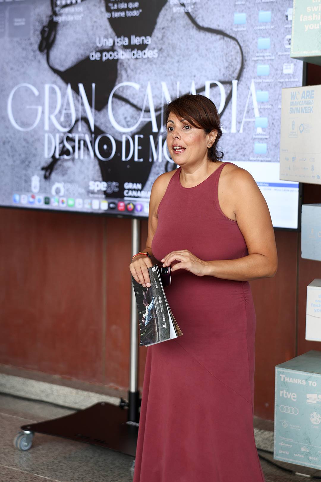 Minerva Alonso, consejera de Desarrollo Económico del Cabildo de Gran Canaria, durante GCSW 2025.