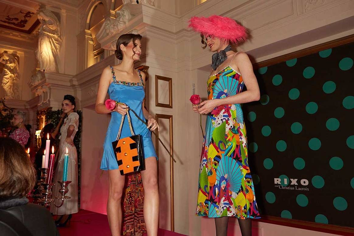 LFW AW20: Rixo collaborates with Christian Lacroix