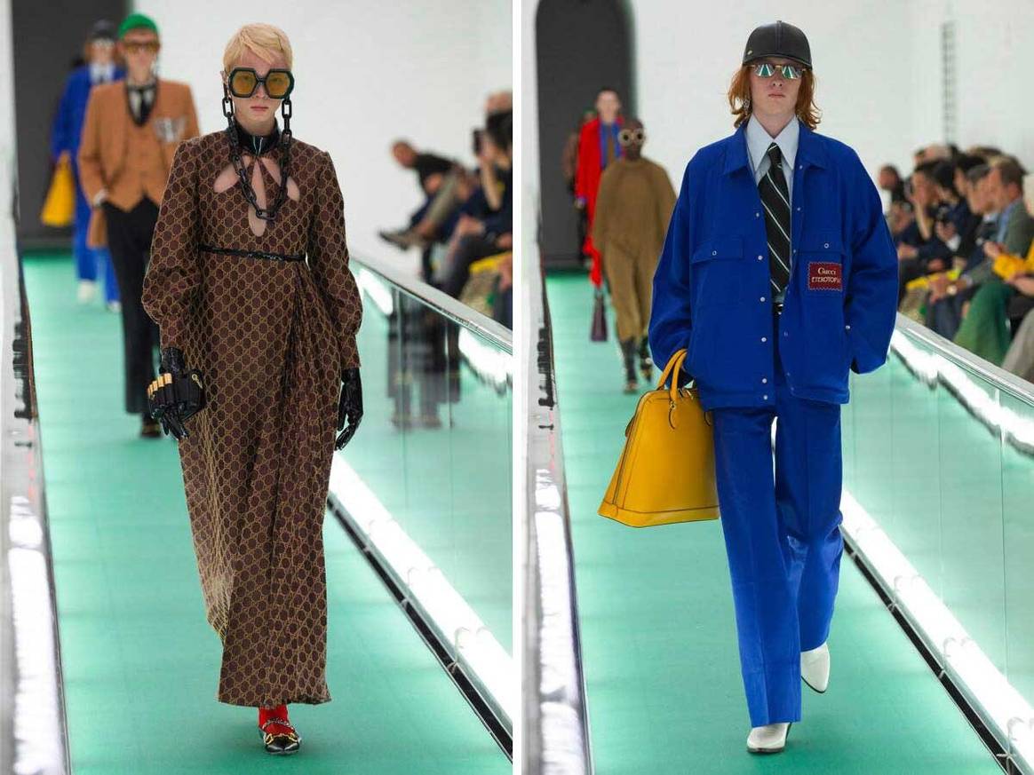Gucci en Milán: sastrería y prendas holgadas para la Primavera/Verano 2020