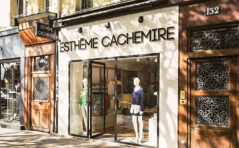 Esthème Cachemire ouvre sa première boutique en propre