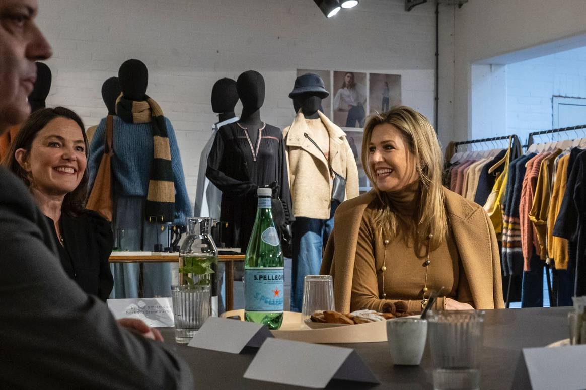 Beeld: Koningin Máxima en Barbara Brenninkmeijer, Stadsfotograaf Breda.