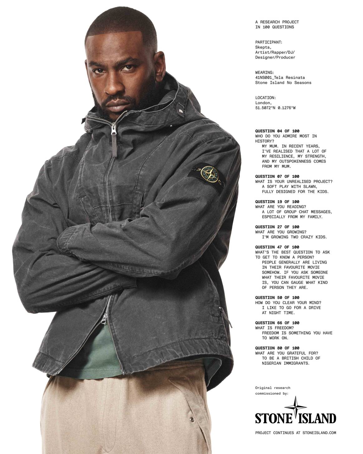 Stone Island revives Massimo Osti's No Seasons project with single ...