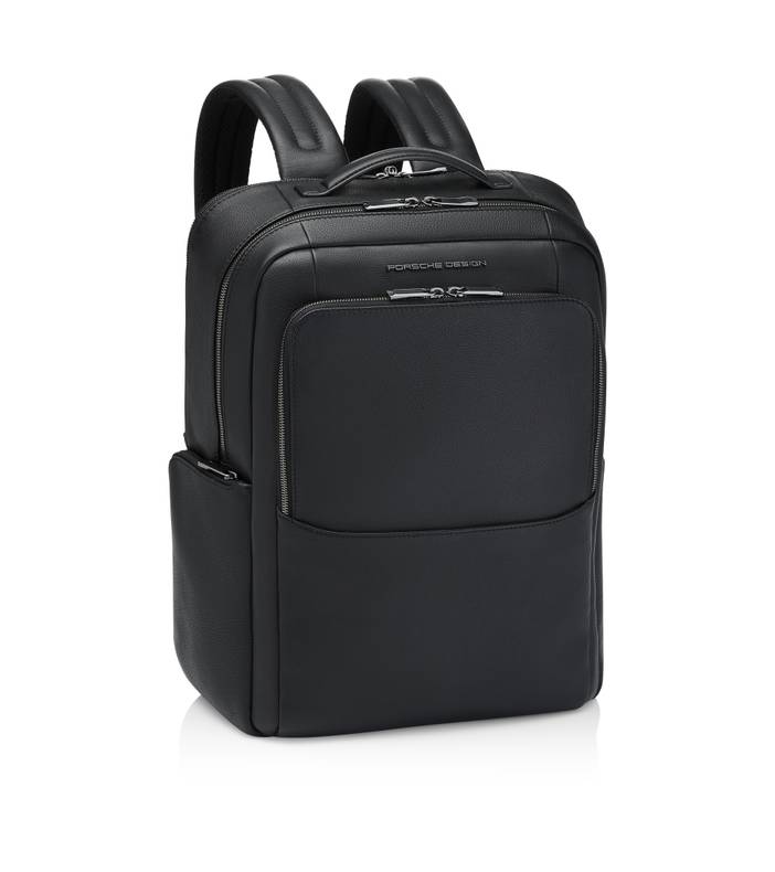 Roadster Leather Backpack L - black - L | Porsche Design