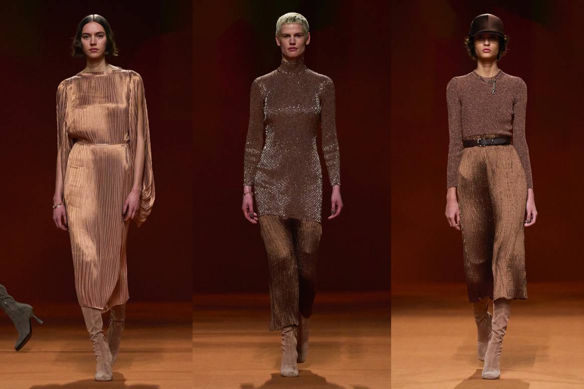 Hermès FW23. Imagen: Spotlight Launchmetrics
